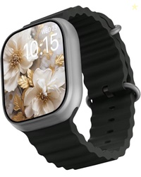 Vaku Luxos Premium Bluetooth Calling Smartwatch with 1.99  HD Screen,