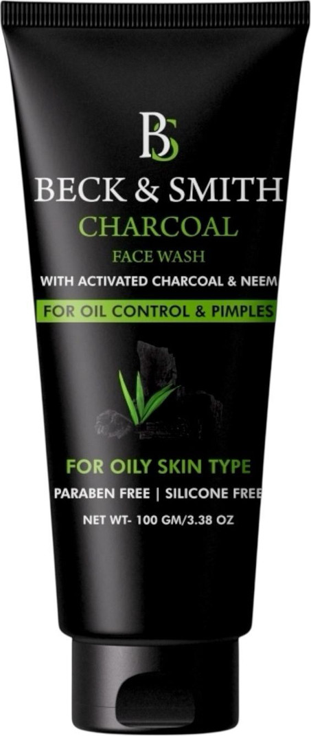 BECK AND SMITH charcoal neem deep cleansing anti bacterial oil control