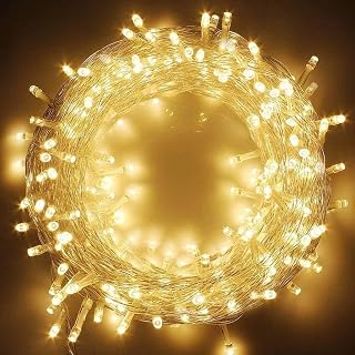 MPROW 11 Meter 40 LED Decorative Golden Still Led String Light | 36 Fe