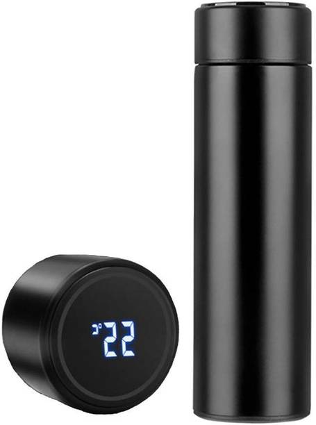 Liv Plus # TEMPATURE WATER BOTTLE WITH LED DISPLAY 500 ML MULTICOLOUR
