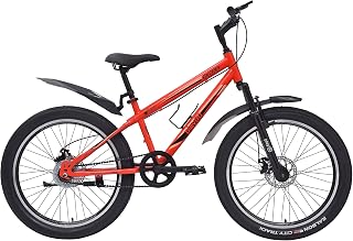playR BFF Cycle 24 Inch Fat Tyre Single Speed Front Wheel Shock Abs Fr