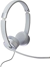 Lenovo 100 Stereo Analogue Wired On Ear Headphones with Mic, Memory-Fo