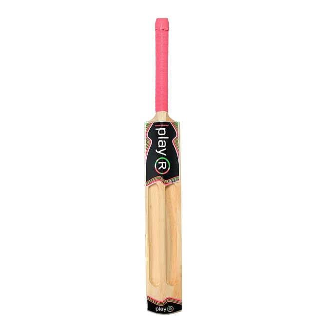 playR Fluid Tennis Kashmir Willow bat - Superior Grip, High Performanc