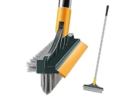 YETI 3-in-1 Bathroom Cleaning Brush with Wiper - Bathroom Cleaning Bru