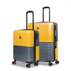 Istanbul Hard-Sided ABS and PC Luggage Set of 2 | 55cm & 65cm | 8 Whee