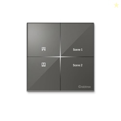 Havells Crabtree iSense Smart Monoblock Touch Panel with 1 Curtain Con
