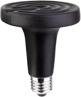 E27 Reptile Heat Lamp Infrared Heater Light Bulb Dia.75mm 50W 220V-240