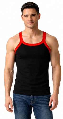 CHHOTE NAWAB Men's Innerwear Vest Pack of 1 | Premium Cotton, Breathab