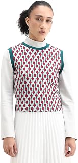 Slim FIT Geometric Print TOP