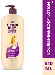 BAJAJ Almond Drops Nourishing Body Lotion with Almond Butter, 72 Hr Mo