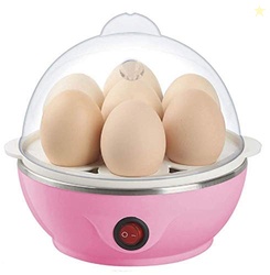 SOFLIN Egg Boiler Electric Automatic Off 7 Egg Poacher For Steaming, C