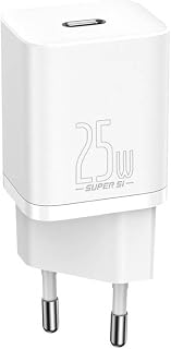 Super Si Quick Charger 25W  USB-C Fast Charging Adapter (1C) with EU P