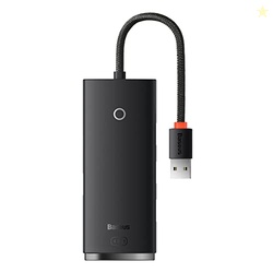Baseus Lite Series USB Hub, 4-Port USB 3.0,