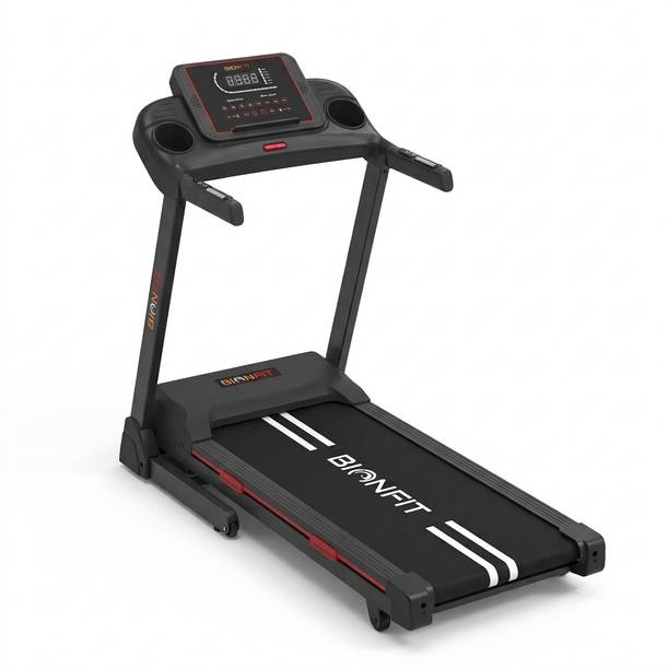 BIONFIT Cardio-X8 Treadmills for Home, 5 HP BLDC, Auto Incline, Shock-