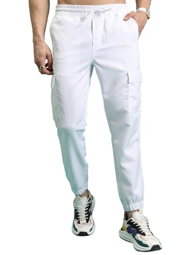 Highlander Men's Cargo Jogger Trousers| Utility Pockets | Trouser for