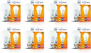 Garnet 7W LED Bulb for Home & Office |Warm White (2700K) | E27 Base|22