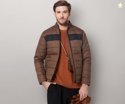 Amazon Brand - Symbol Men Quilted Bomber Jacket (Previously House & Sh