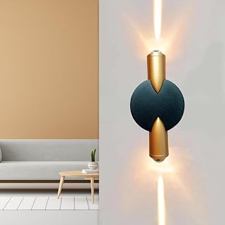GIGAWATTS 2W Wall Light BIS Approved 2 Way COB LED Exterior Indoor Mou