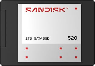 SanDisk 520 SATA SSD 500GB, 2.5-inch Internal Solid State Drive, Up to