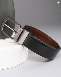 LOUIS PHILIPPE Reversible Belt with Tang-Buckle Closure