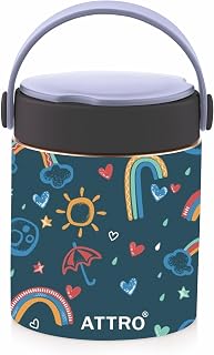 Happy Go Vacuum Insulated ISI Certified Stainless Steel Soup Jar 500ml