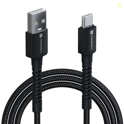 Portronics Konnect X USB to Type C Cable with 3A Output, Fast Charging