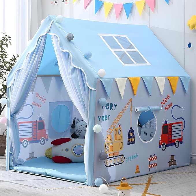 XEMOX, Light Weight Kids Play Tent House  Fun, Foldable, and Durable f