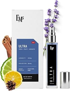 Ultra Perfume Spray for Men | Vanilla Warm Spicy Fruity | Day & Night