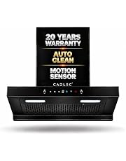 CADLEC PeakFlow 60cm T-Shape Kitchen Chimney | 1400 m/hr High Suction,