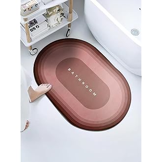 Cortina Premium Silicon Floor Mat, Bath Mat, Doormat, Bathroom Carpet,