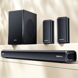 Mivi Fort H750 Soundbar, 750 Watts, Dolby Audio, 5.1 Channel, Multi-In