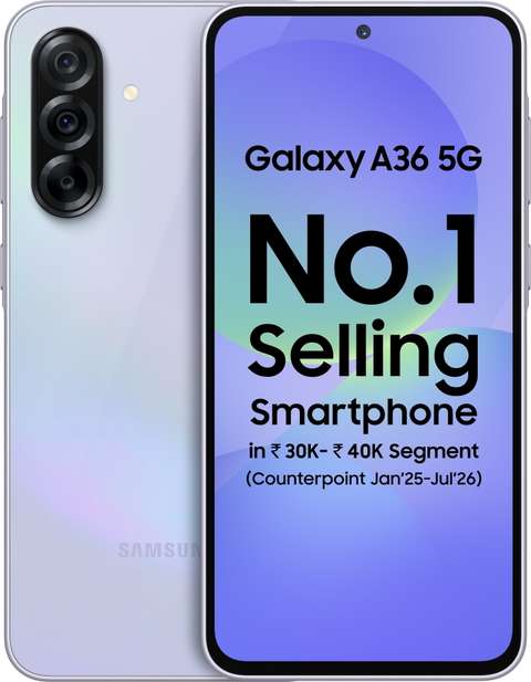 Samsung Galaxy A36 5G (Awesome Lavender, 128 GB) (8 GB RAM)