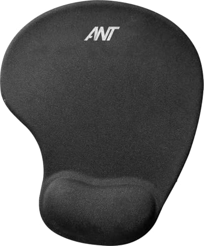 ANT Micky Ergonomic Mouse Pad with Wrist Rest Support  Non-Slip Base,