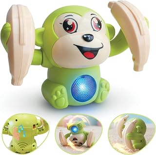 Lifelong Cuppy Dancing Monkey Toy for Babies & Kids with 360 Tumbling,