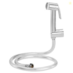 Amazon Basics Health Faucet with 1.5 m Easy Flex Tube and Hooks, Polis