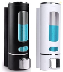 EVGREF Wall Mounted Soap Dispenser Shampoo Conditioner for Bathroom Ki