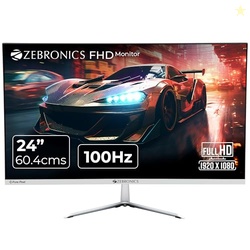 ZEBRONICS A24FHD LED Monitor, 24 inch (60.96cm), 250 nits, 100Hz, Slim