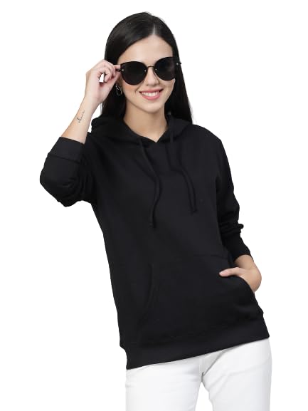 Style Quotient Women Grey Hooded Oversized Sweatshirt