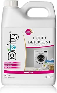 Liquid Detergent 5 Litre, Liquid Detergent for Top Load & Front Load W