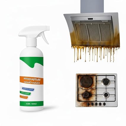 GharNest500Ml Kitchen Cleaner Spray Oil & Grease Stain Remover For Gas