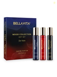 Bella Vita Organic Men Mood Collection Set Of 3 Long Lasting Perfumes