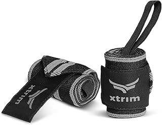 XTRIM Wrist Support for Men & Women, Gym Fitness Band for Home | Crepe