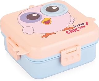 ATTRO Festive Super Birdy Lunch Box 2 Layer Plastic Lunch Box Comes wi