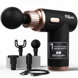 Dr Physio USA Dynamo Rechargeable Percussion Massage Gun | 3000mAh Bat