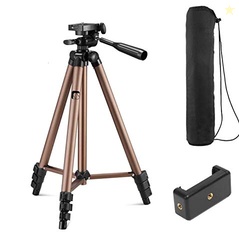 Syvo WT 3130 Aluminum Tripod (133 cm), Universal Lightweight Tripod wi