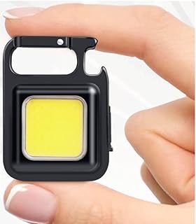 Keychain LED Light 2-Hours Battery Life with Bottle Opener, Magnetic B