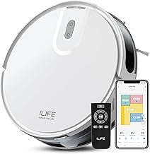 ILIFE V20 Robot Vacuum Cleaner with SoF Laser Navigation, 5000Pa Sucti
