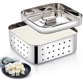 DDecora Stainless Steel Square Paneer Maker Mould Press, 600ml | Homem