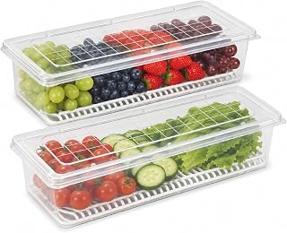 Air Tight Plastic Storage Containers Set for Kitchen | Pantry Organize