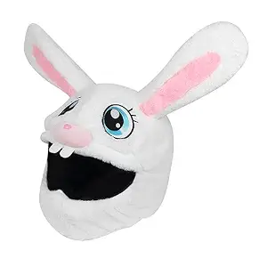 Helmet Cover Sleeve for Full Face Helmets Motorbike Plush Funny Helmet